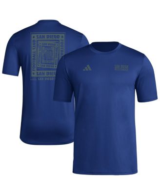 adidas - Men's Navy San Diego FC Local Wrap T-Shirt