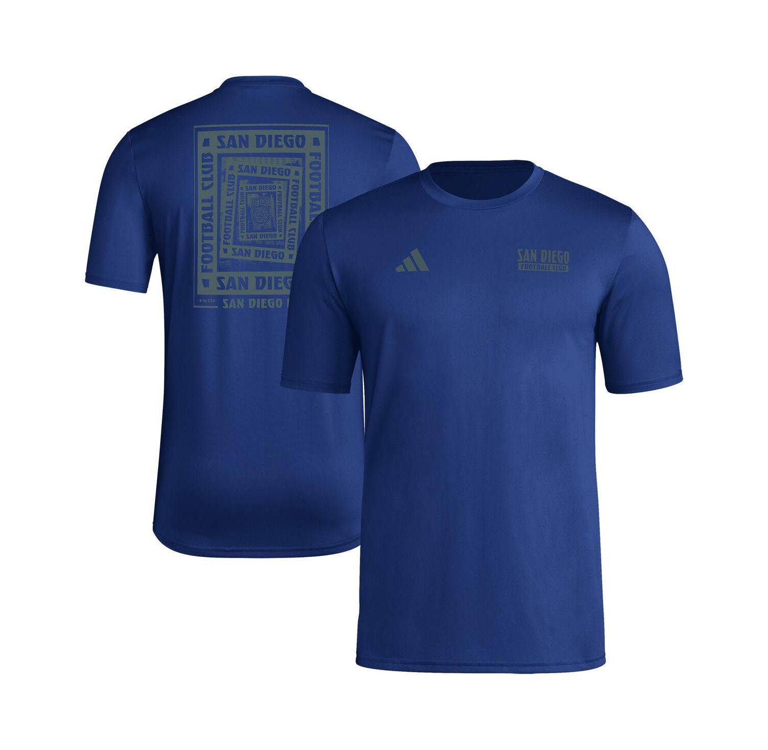 Men's Navy San Diego FC Local Wrap T-Shirt