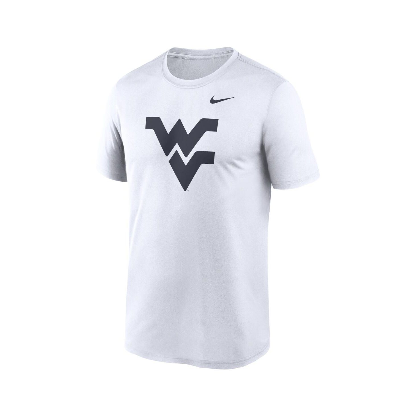 Мужская футболка Nike White West Virginia Mountaineers Primetime Legend Logo — фото 3