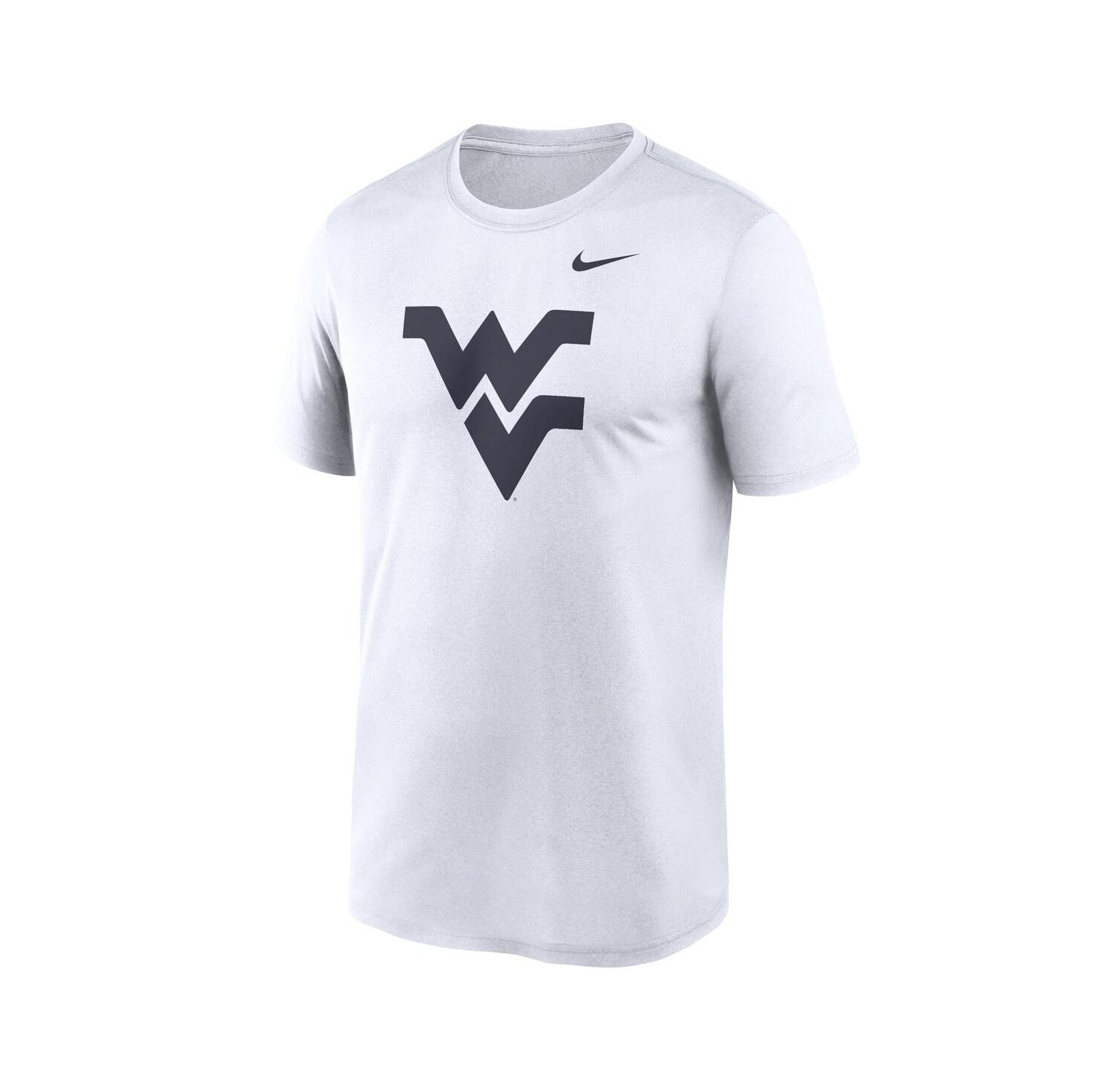 Men's White West Virginia Mountaineers Primetime Legend Logo T-Shirt