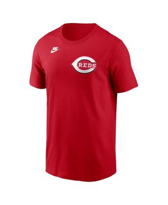 Men's Ken Griffey Jr. Red Cincinnati Reds Fuse Name Number T-Shirt