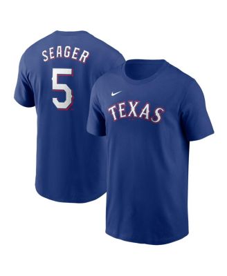 Nike - Men's Corey Seager Royal Texas Rangers Fuse Name Number T-Shirt