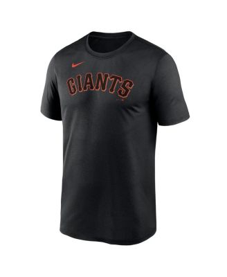 Men's Black San Francisco Giants Fuse Legend T-Shirt