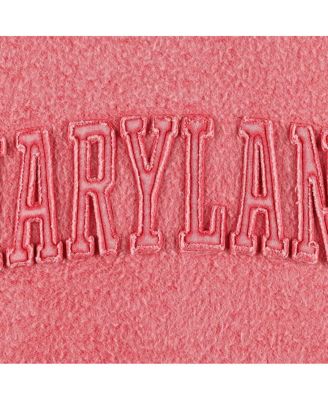 Women's Red Maryland Terrapins Ponchoville Pullover Sweatshirt