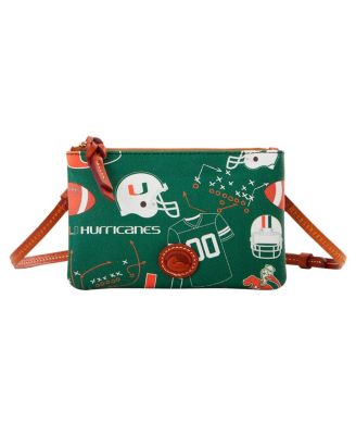 Dooney & Bourke - Miami Hurricanes Top Zip Crossbody Purse
