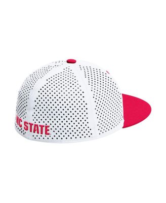 Men's White NC State Wolfpack On-Field Fitted Baseball Hat