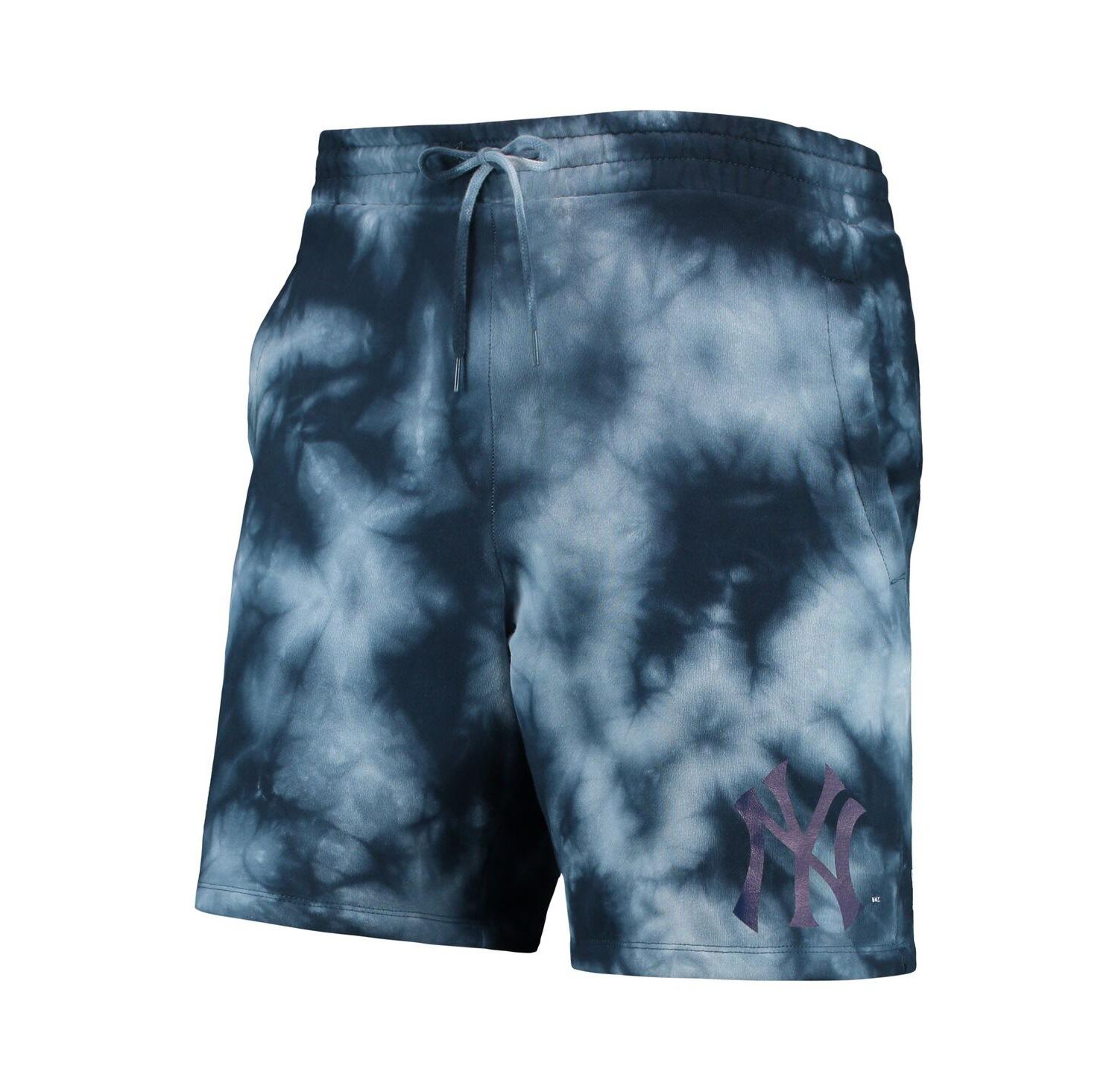 Men's Navy New York Yankees Team Dye Shorts