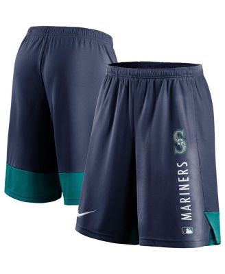 Nike - Men's Navy Seattle Mariners Authentic Collection Training Performance Shorts
