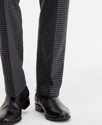 Men's Classic-Fit Houndstooth Suit Separate Pants