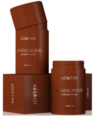 LoveryMen Sandalwood Deodorant Stick, 2.6 oz.