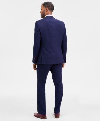 Men's Classic-Fit Solid Double-Breasted Suit Separates