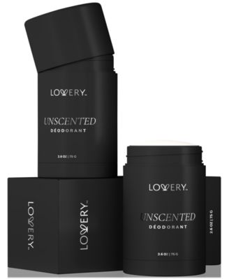 LoveryMen Unscented Deodorant Stick, 2.6 oz.