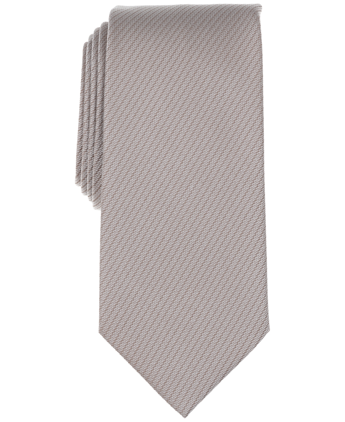 Perry Ellis Men's Ambler Classic Textured Tie - Taupe