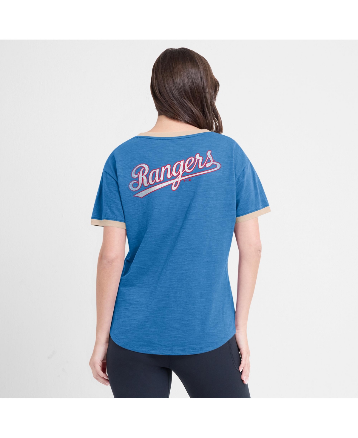 Fanatics Branded Royal New York Mets 2022 Postseason Locker Room V-neck T-shirt In Royal