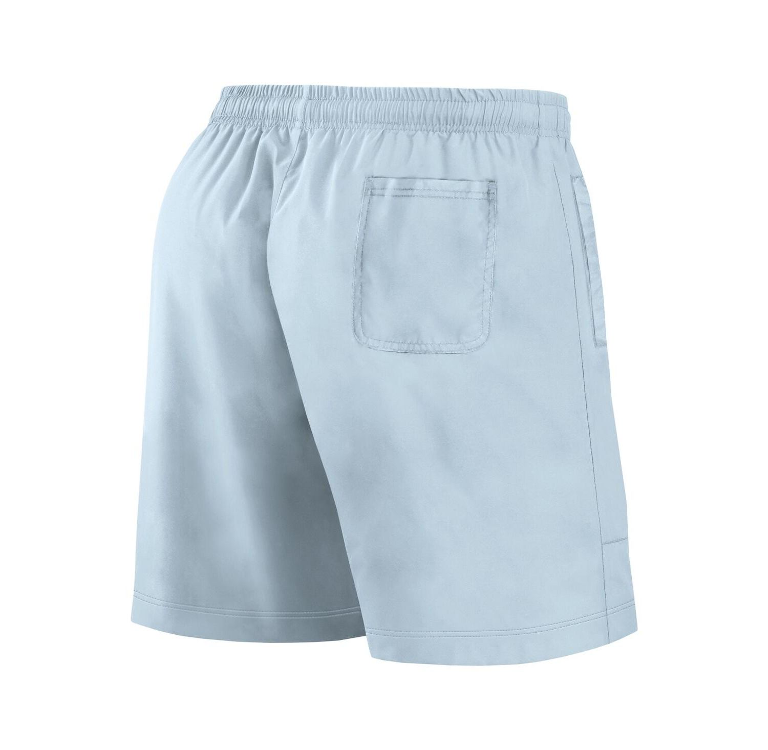 Men's Light Blue Atlanta Braves Elements Swim Shorts