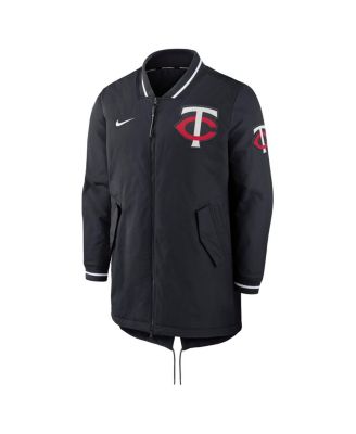 Men's Navy Minnesota Twins Dugout Performance Full-Zip Jacket