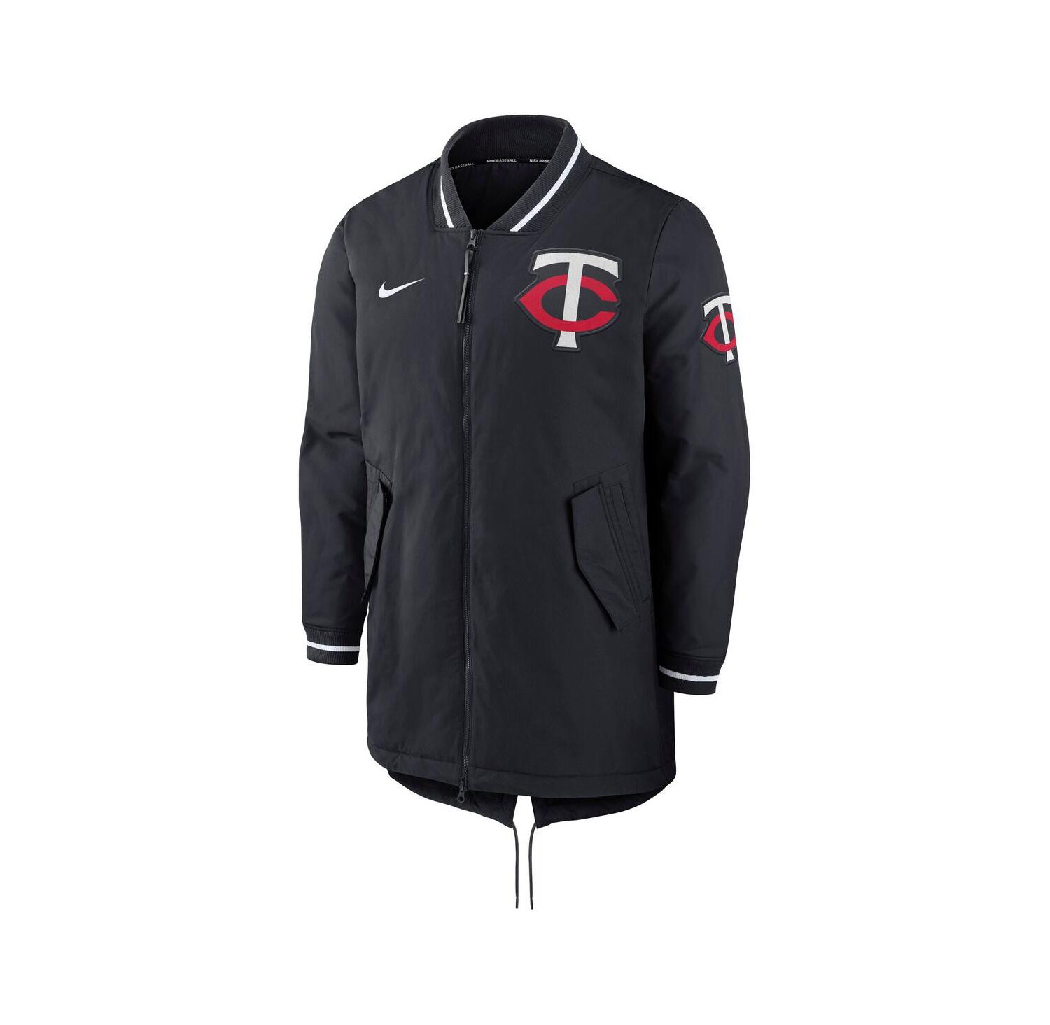 Men's Navy Minnesota Twins Dugout Performance Full-Zip Jacket