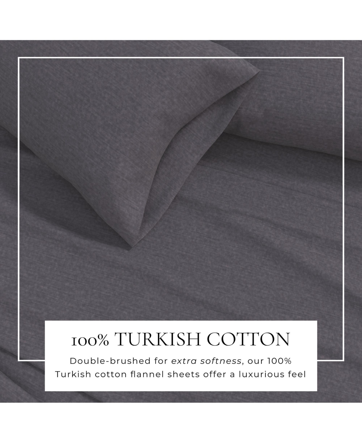 Linery & Co. Cotton Blend Flannel Sheet Set