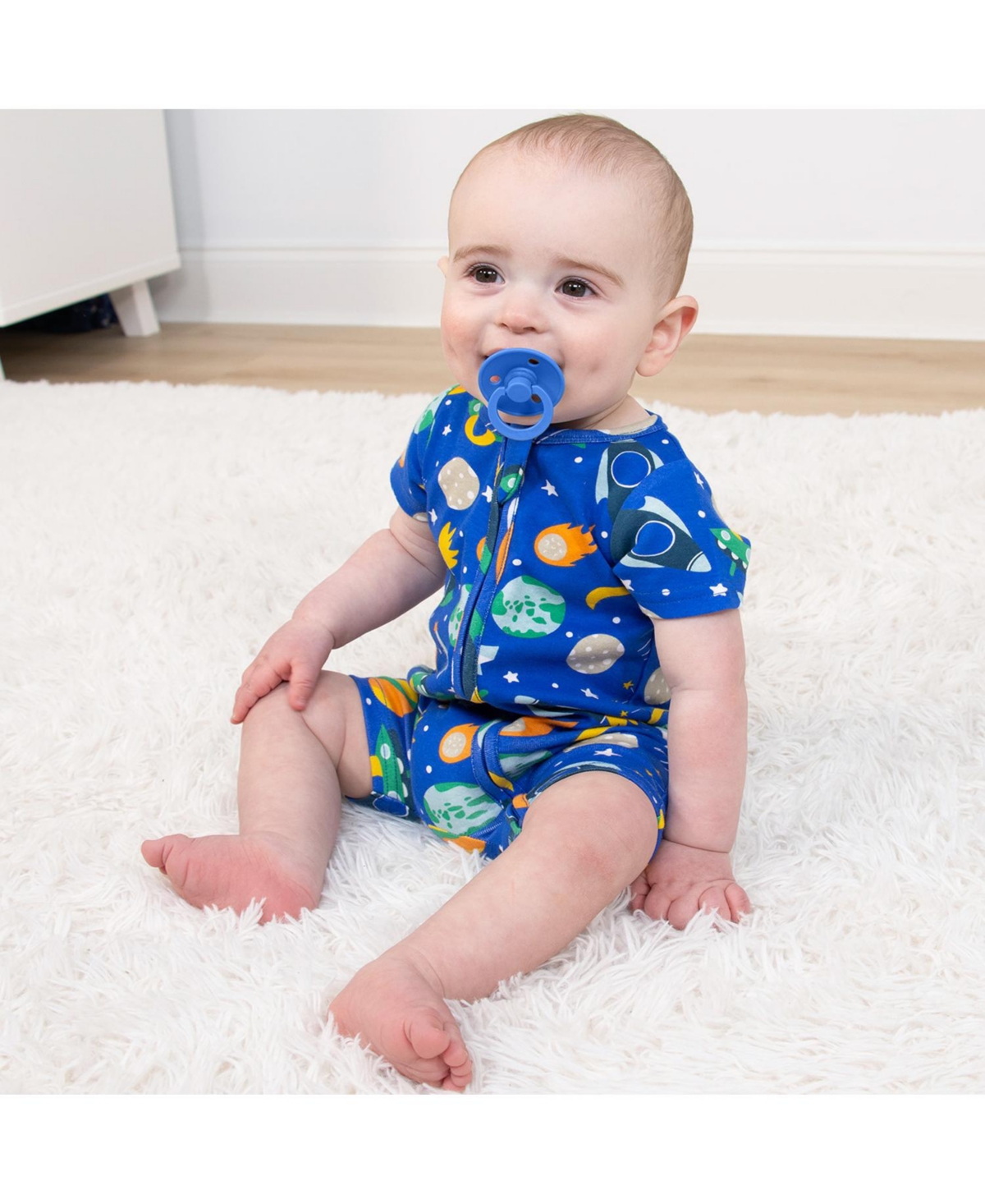 The Peanutshell Baby Boys Rompers - 2 Pack