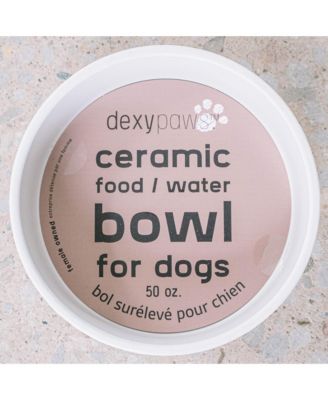 50oz Dog Bowl: White