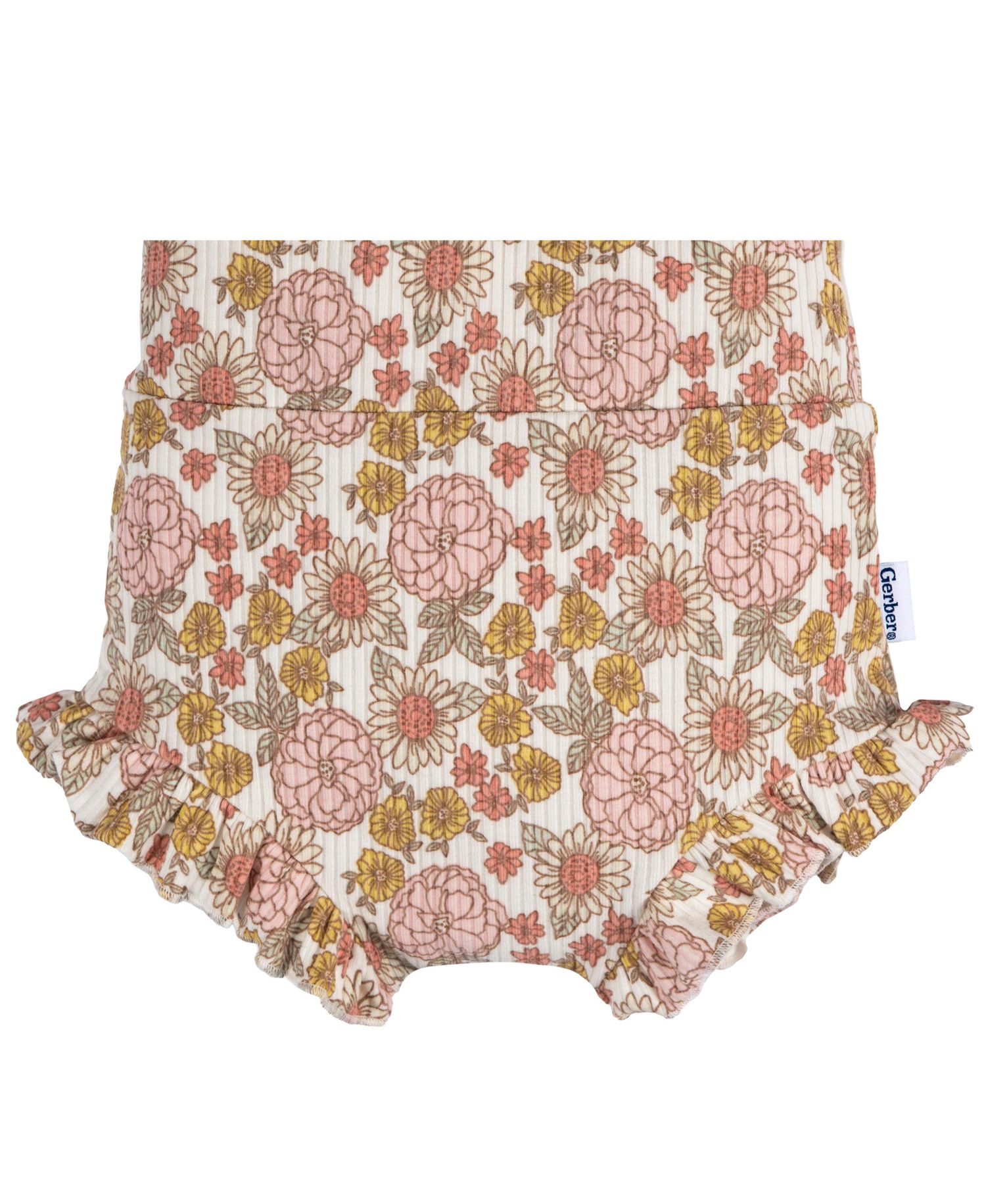 Baby Girls Bubble Shorts, 3-Pack