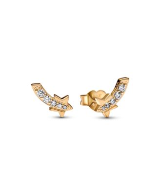 Pandora Gold-Plated Shooting Star Pav Stud Earrings 8590₽