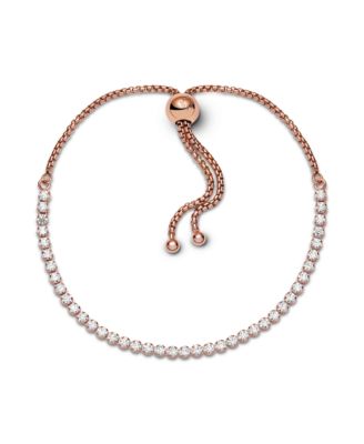 Pandora Gold-Plated Sparkling Slider Tennis Bracelet 21590₽