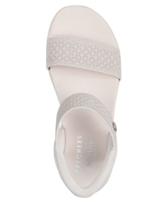 x Martha Women's Stewart Hands Free Slip-ins Cali: Ultra Flex 3.0 - Shine On Us Wedge Sandals from Finish Line