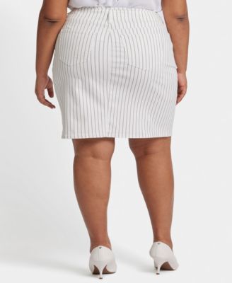 Plus Size High Waist Skirt