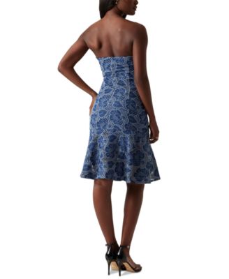 Women's Maisy Embroidered Lace Strapless Dress
