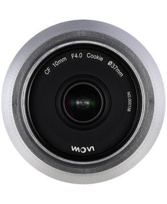 Laowa 10mm f/4 Cookie Pancake Lens for Fujifilm X, Silver