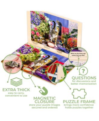 Dementia Activities for Elderly - Large Piece - Alzheimers Jigsaw Puzzle Games for Adults