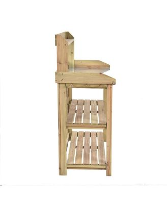 Garden Wooden Plant Bench Work Station