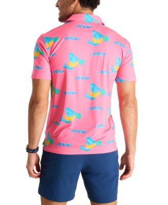 Chubbies Mens The Pineapple Floaters Performance Polo Shirt 11390₽