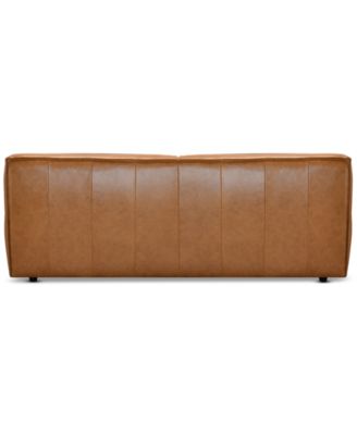Glympton 92" Leather Sofa, Exclusively at Macy's