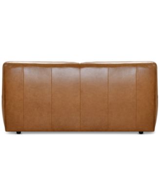Glympton 73" Leather Loveseat, Exclusively at Macy's