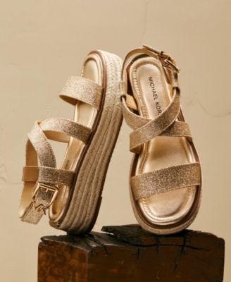 MICHAEL KORS◆Lynn エスパドリーユ サンダル 7色 LYNN プラットフォーム エスパドリーユ サンダル - MK