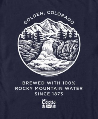 Coors Brewing Company Coors Brewing Company Мужская футболка с коротким рукавом для горного пивоварения