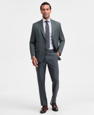Men's Classic-Fit Wool Blend Suit Separates 
