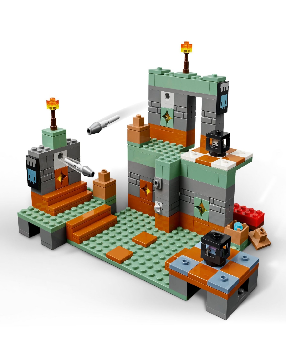 Lego Minecraft The Trial Chamber Building Set 21271, 322 Pieces In Multicolor