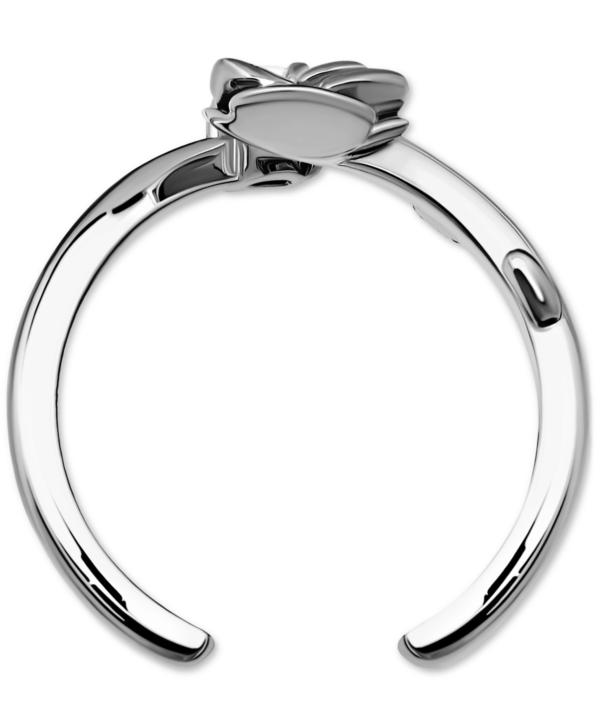 GIANI BERNINI CUBIC ZIRCONIA ROSE ADJUSTABLE TOE RING IN 18K GOLD-PLATED STERLING SILVER (ALSO IN STERLING SILVER) 