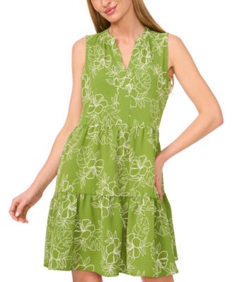 Женское платье для куколки Сиси без рукавов с цветочным рисунком