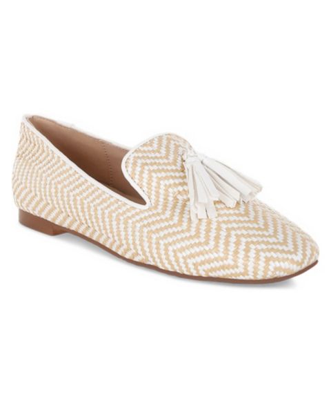 Женские туфли Rag & Co Dara Raffia Tassels Detail, цвет: Бежевый