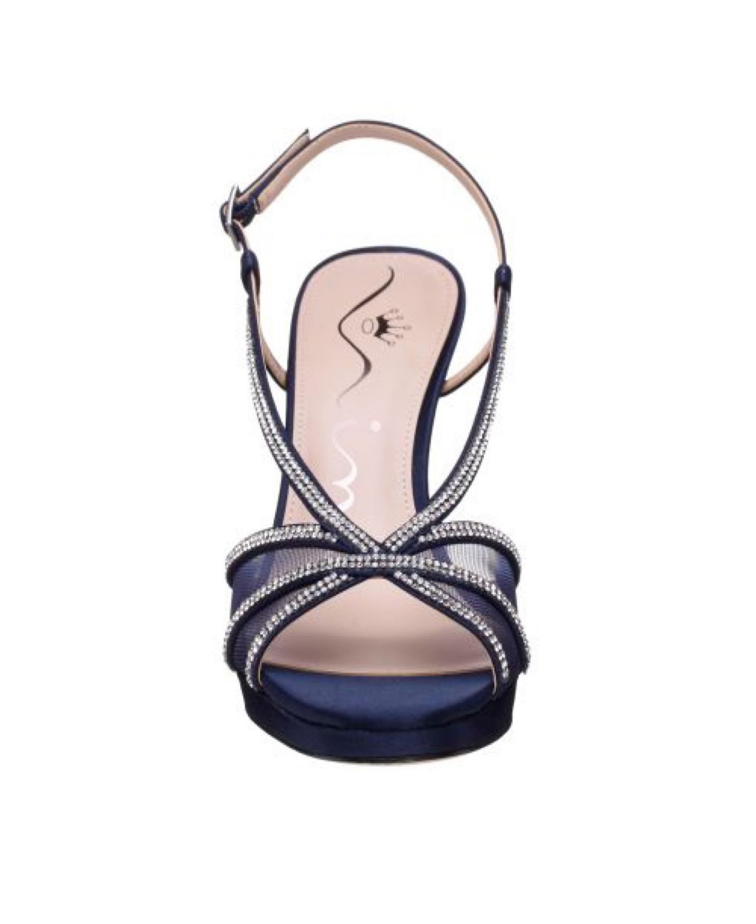 Women's Bonney Rhinestone Block Heel Dress Sandals