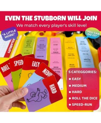 Challenge Game Set - 250 Unique Cards with Fun Tasks - Family Game