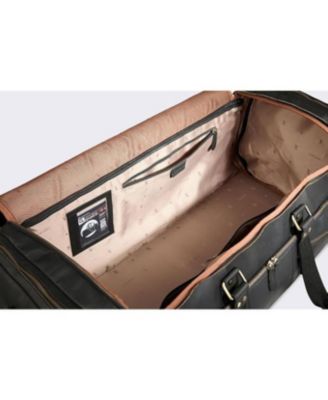 100% Full Grain Leather Duffel Bag - Only Duffel You will Need