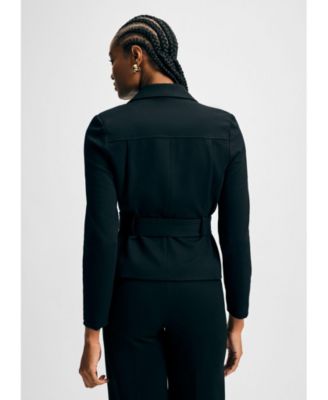 Женская куртка Ponte с поясом от Isaac Mizrahi