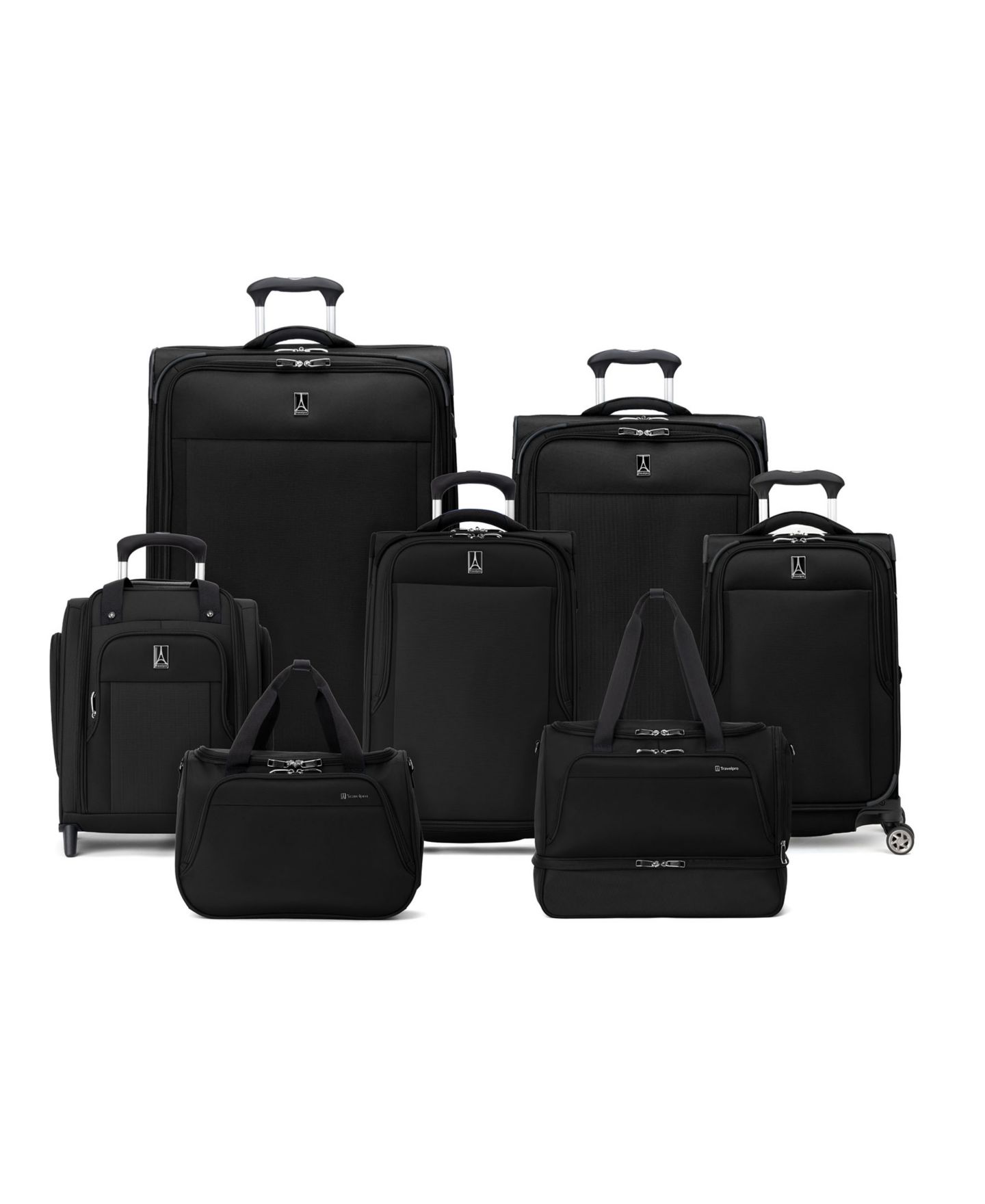 Чемоданы Travelpro Walkabout 7 Softside Luggage Collection, цвет: Чёрный — фото 1