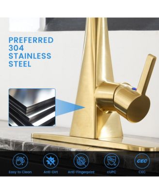 Touchelss Pull-Down Kitchen Faucet With Sprayer