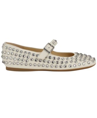 Women's Kalidal Rhinestone Mary Jane Ballet Flats
